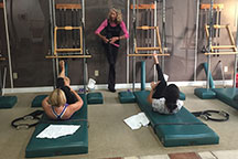 pilates duet backstroke