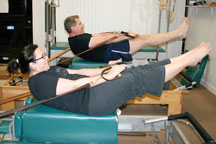 pilates duet backstroke