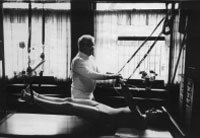 Austin Pilates Joseph Pilates with student