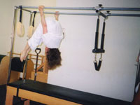 Pilates Austin Romana hanging